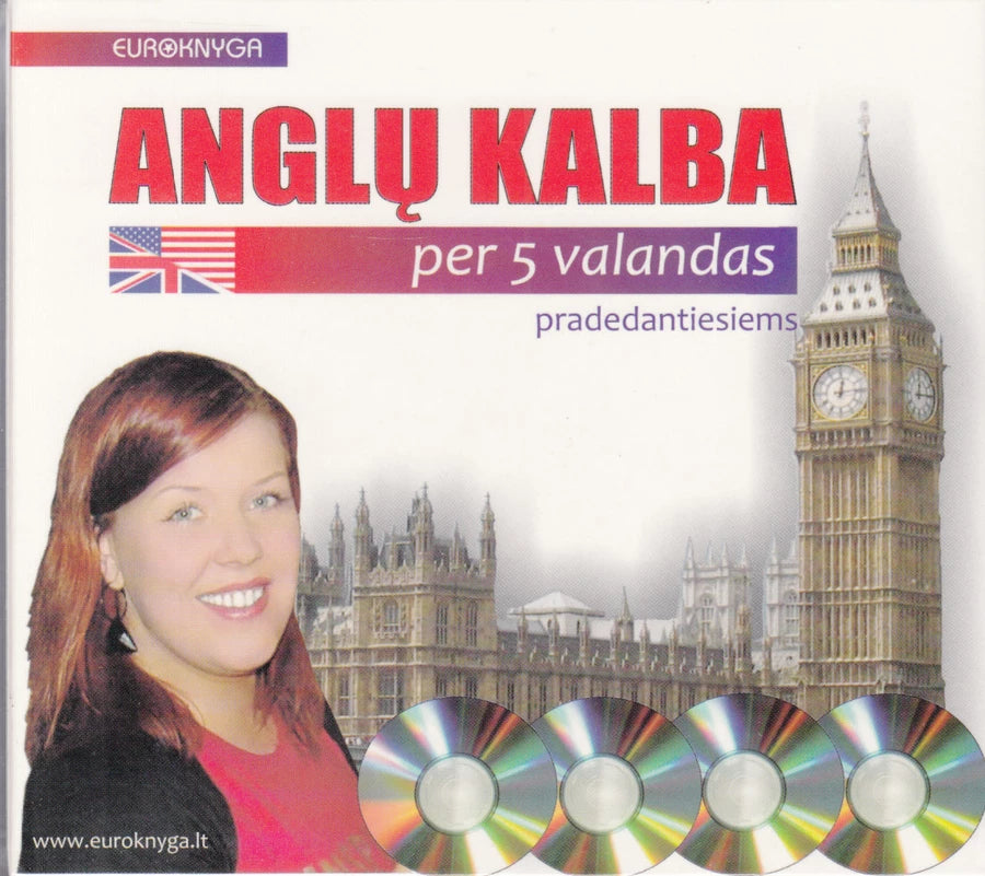 Anglų kalba pradedantiesiems per 5 valandas (su 4CD)