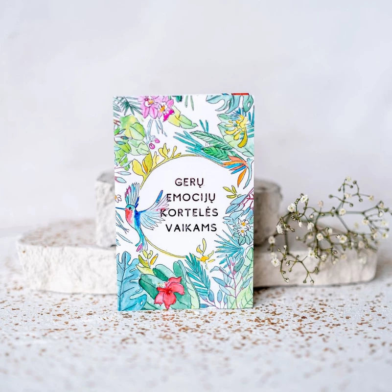 Skinderienė L. Gerų emocijų kortelės vaikams ( su knygele )