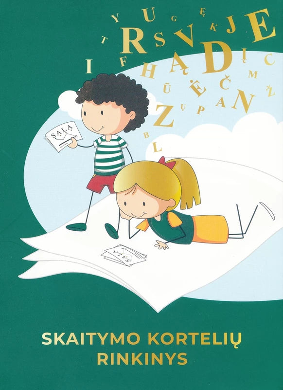 Mokytoja Veronika. Skaitymo kortelių rinkinys (I ir II dalys)