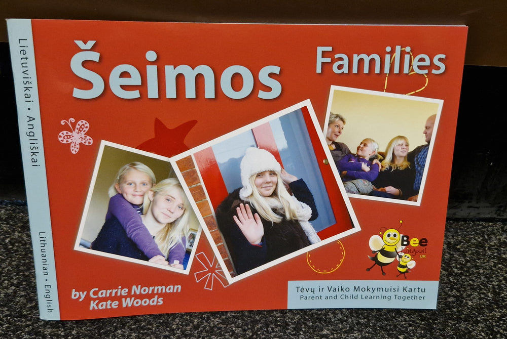 Norman C. ir Woods K. Dvikalbė knygelė suaugusiojo ir vaiko mokymuisi kartu. Šeimos/Pomėgiai/Gyvenimas Anglijoje/Metų laikai/Mokyklos/Skaičiai/Spalvos/Maistas