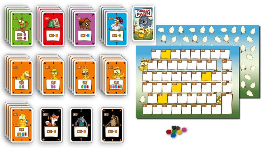 Žaidimas. Kastanauskas T. Stalo žaidimas. Chicken farm