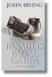 Irving J. Pasaulis pagal Garpą. Skaityta, apsitrynęs viršellis