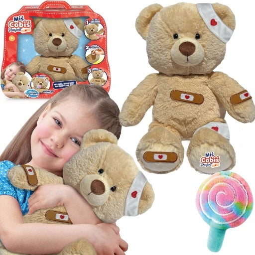 Žaislas. Interaktyvus meškiukas ligoniukas