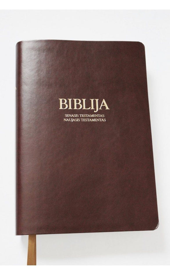 Biblija , Šventasis raštas , Senasis ir Naujasis testamentai , kanoninis. Ruda
