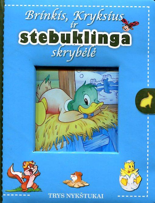 Kartoninė knygelė. Brinkis, Kryksius ir stebuklinga skrybėlė