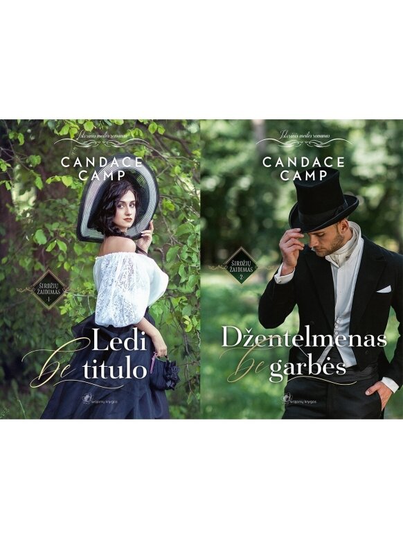 Camp C. Širdžių žaidimas - dvi knygos. Ledi be titulo. Džentelmenas be garbės.