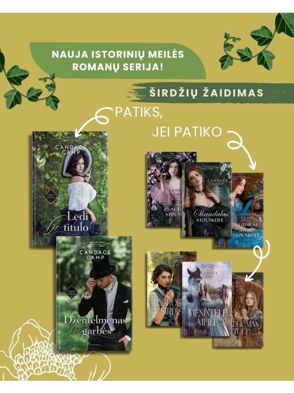 Camp C. Širdžių žaidimas - dvi knygos. Ledi be titulo. Džentelmenas be garbės.