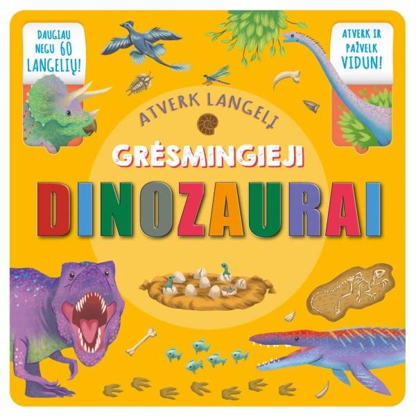Atverk langelį. Grėsmingieji dinozaurai.