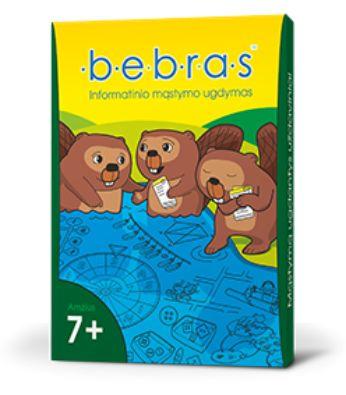 Žaidimo kortelės. Bebras +7. Informatinio mąstymo ugdymas