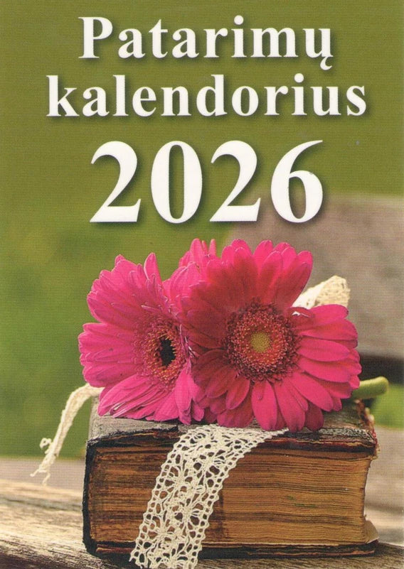 2026m sieninis plėšomas kalendorius. Patarimų kalendorius 2026