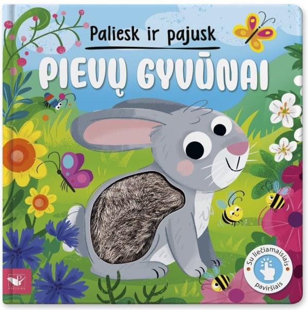 Paliesk ir pajusk. Pievų gyvūnai . Su liečiamaisiais paviršiais