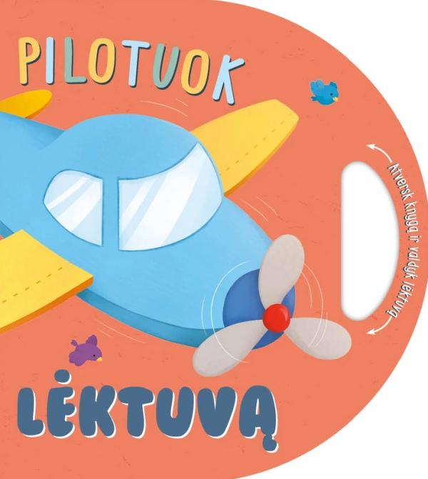 Kartoninė knygelė, Pilotuok lėktuvą