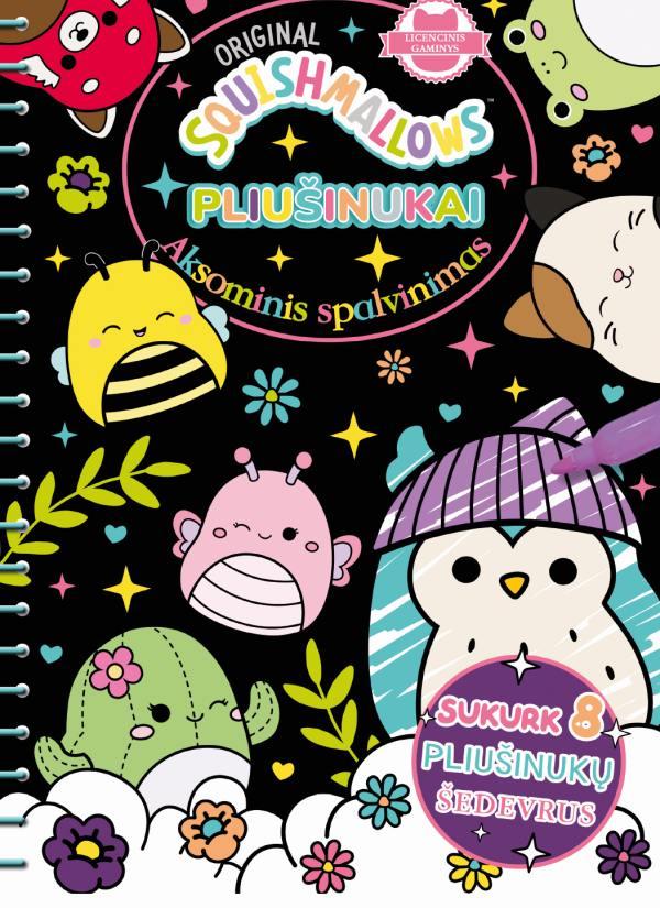 Pliušinukai. Aksominis spalvinimas