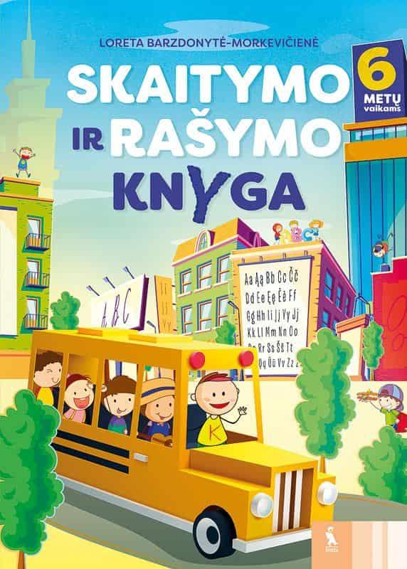 Barzdonytė-Morkevičienė L. Skaitymo ir rašymo knyga 6 metų vaikams
