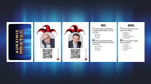 Žaidimas. Valinskas A. Tapinas A. Kortelių žaidimas. Auksinis protas. Startas 2