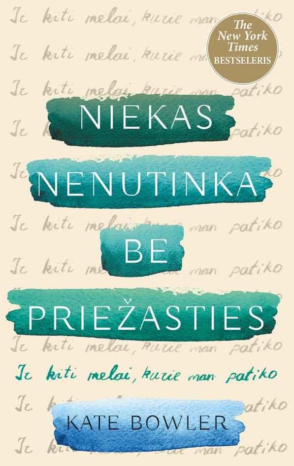 Bowler K. Niekas nenutinka be priežasties: ir kiti melai, kurie man patiko