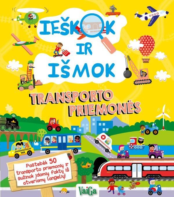 Transporto priemonės: surask ir išmok