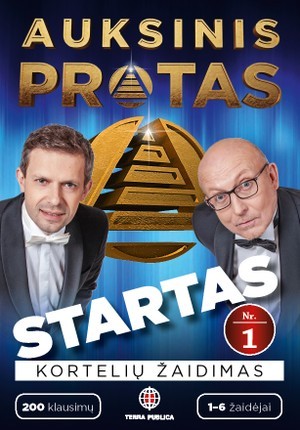 Valinskas A. Tapinas A. Kortelių žaidimas. Auksinis protas. Startas