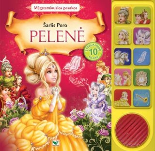 Pelenė. Mėgstamiausios pasakos su garsais. g.b. kiek aptrintu viršeliu
