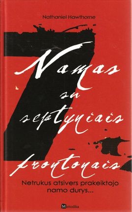 Hawthorne N. Namas su septyniais frontonais - viršelis pasitrynęs