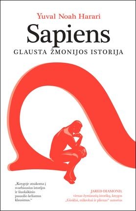 Harari Y.N. Sapiens. Glausta žmonijos istorija . Suteptas viršelis
