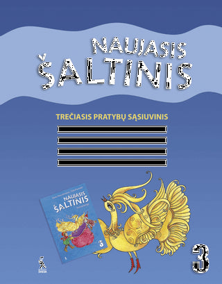 Marcelionienė E. Plentaitė V. Naujasis šaltinis 3kl. 3-oji knyga ir pratybos