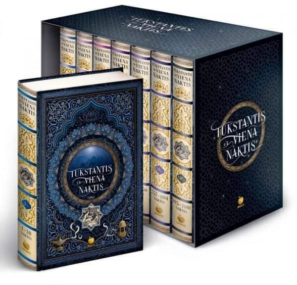 1000 ir viena naktis (8 knygos futliare)