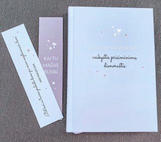 Kūdikio albumas. Kai tu mažas buvai. Vaikystės prisiminimų dienoraštis