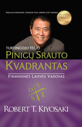 Kiyosaki R.T. Turtingojo tėčio pinigų srauto kvadrantas: finansinės laisvės vadovas.
