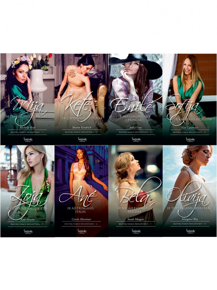 Way M. Balforų šeimos paveldėtojos. 8 knygos