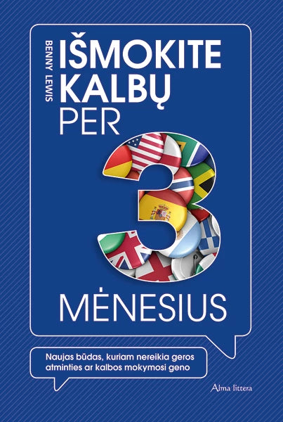 Lewis B. Išmokite kalbų per 3 mėnesius