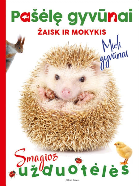 Mano draugai: žaisk ir mokykis. Pašėlę gyvūnai