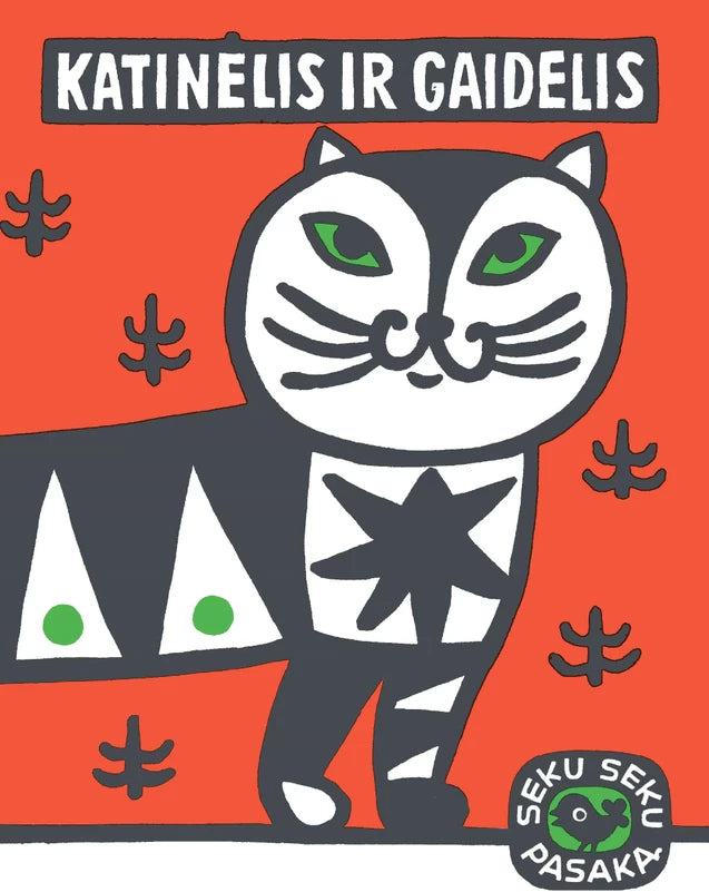 Užrašyta Slančiausko M. Katinėlis ir gaidelis