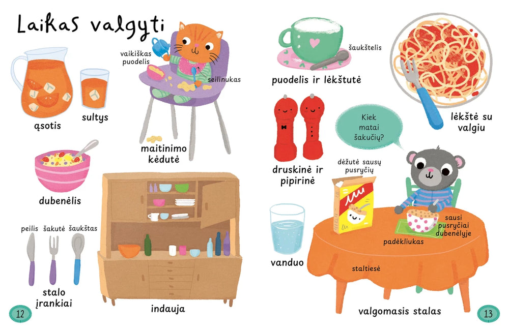 Mano pirmieji 1000 žodžių. Sužinok ir išmok