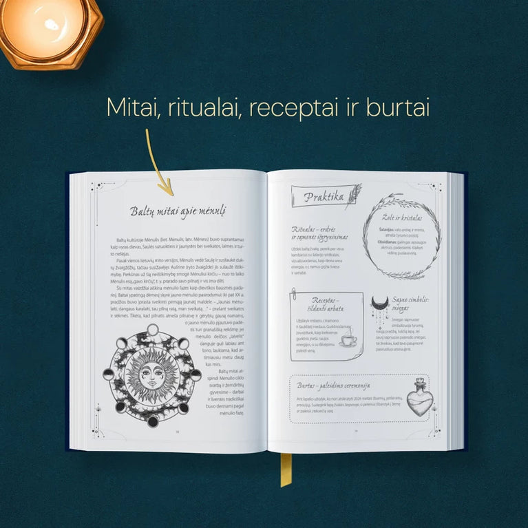 Mėnulio raganos almanachas 2026. Ritualai, burtai ir mėnulio kalendorius