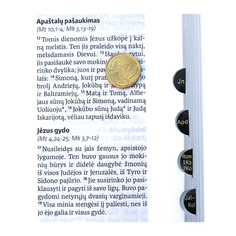 Biblija , Šventasis raštas , Senasis ir Naujasis testamentai , ekumeninis kieti viršeliai pilki