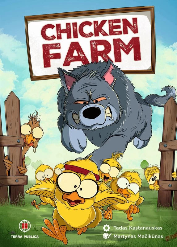 Žaidimas. Kastanauskas T. Stalo žaidimas. Chicken farm