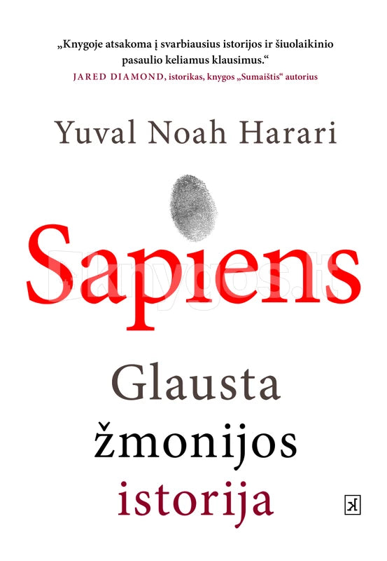 Harari Y.N. Sapiens. Glausta žmonijos istorija (minkštais viršeliais)