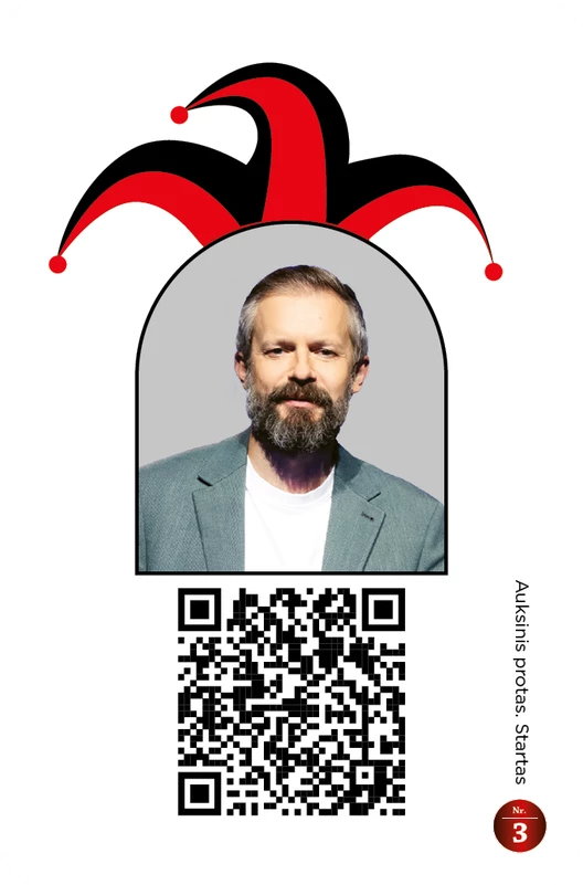 Žaidimas. Kandrotas V. Valinskas A. Tapinas A. Kortelių žaidimas. Auksinis protas. Startas 3