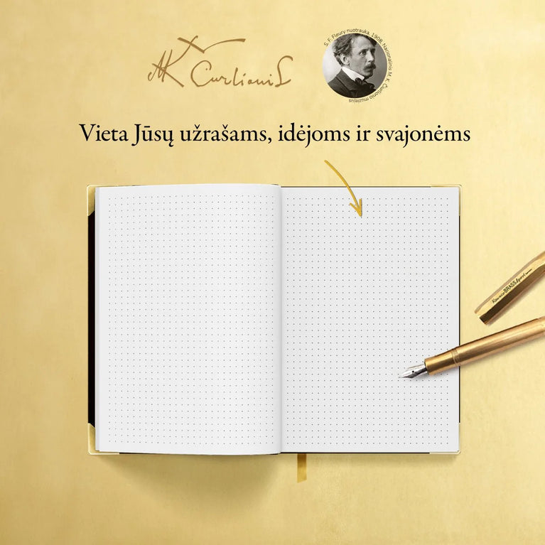 Čiurlionio darbo kalendorius „Karalių pasaka“ 2027