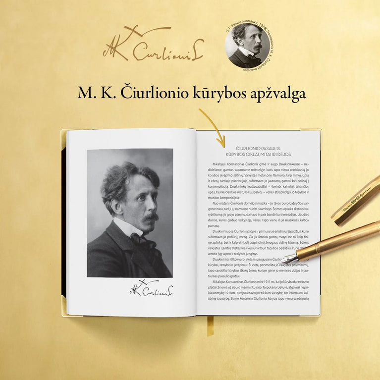Čiurlionio darbo kalendorius „Karalių pasaka“ 2027