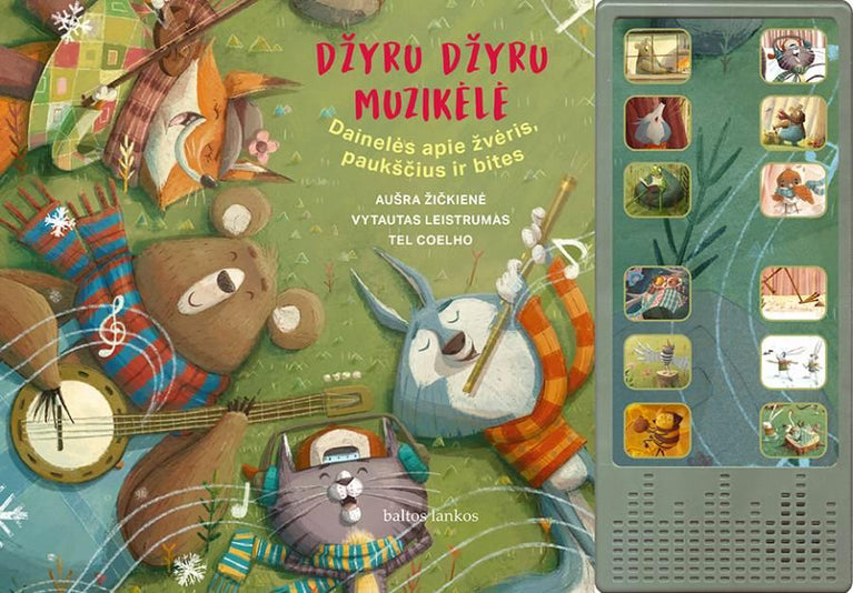 Žičkienė A. Čiuplys D. Leistrumas V.  Džyru džyru muzikėlė