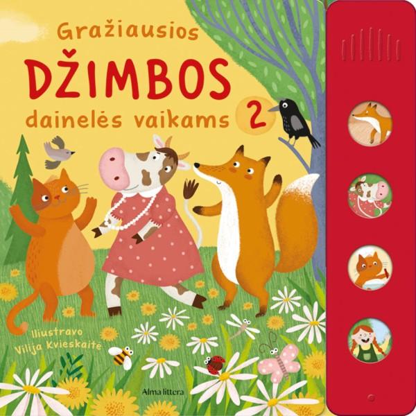 Knygelė su garsais. Gražiausios Džimbos dainelės vaikams 2
