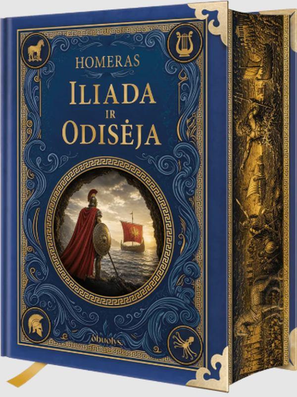 Homeras. Iliada ir Odisėja – prabangus kolekcinis