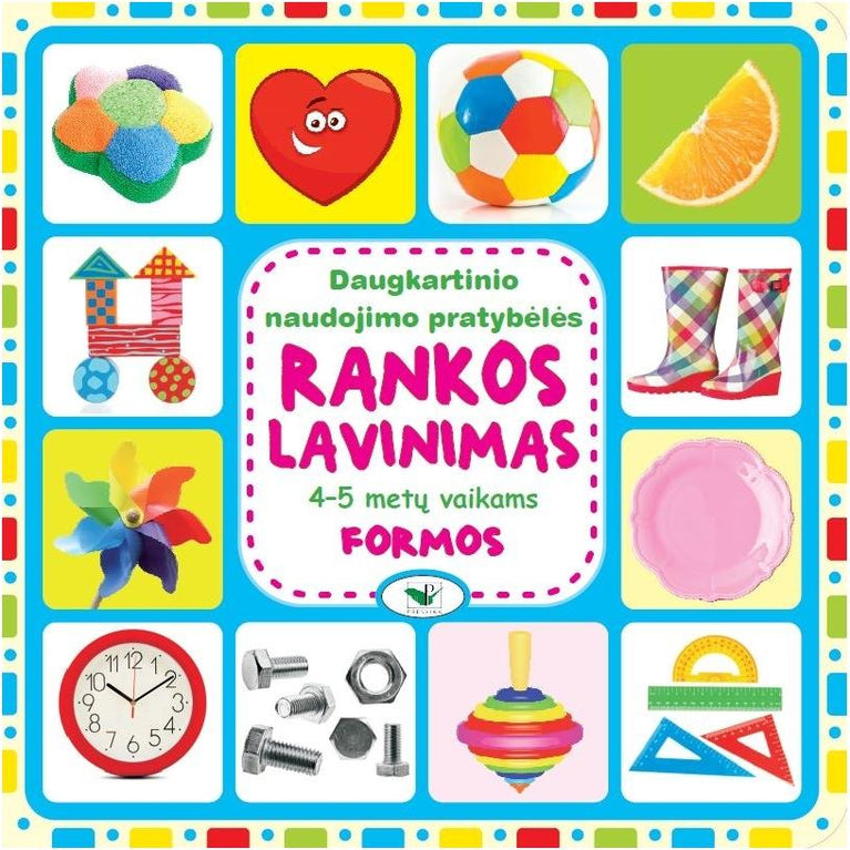 Daugkartinio naudojimo pratyb.Rankos lavinimas 4-5 m.vaikams