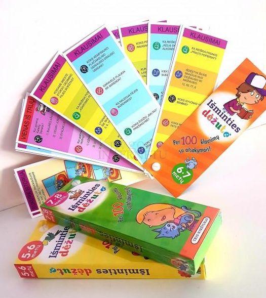 Išminties dėžutė 7 - 8 metų vaikams