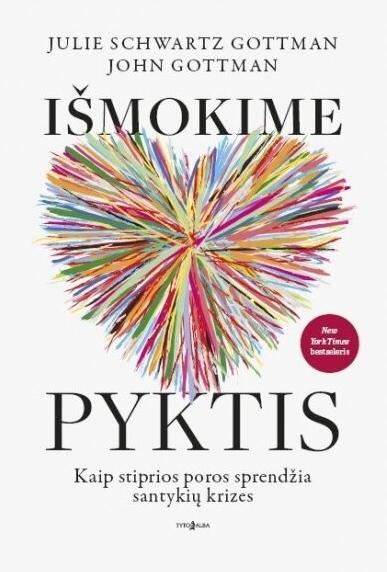 Schwartz Gottman  J. Gottman J. Išmokime pyktis. Kaip stiprios poros sprendžia santykių krizes