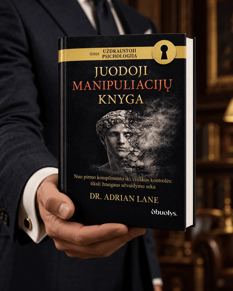 dr. Lane A. Juodoji manipuliacijų knyga – nuo artumo ikikontrolės