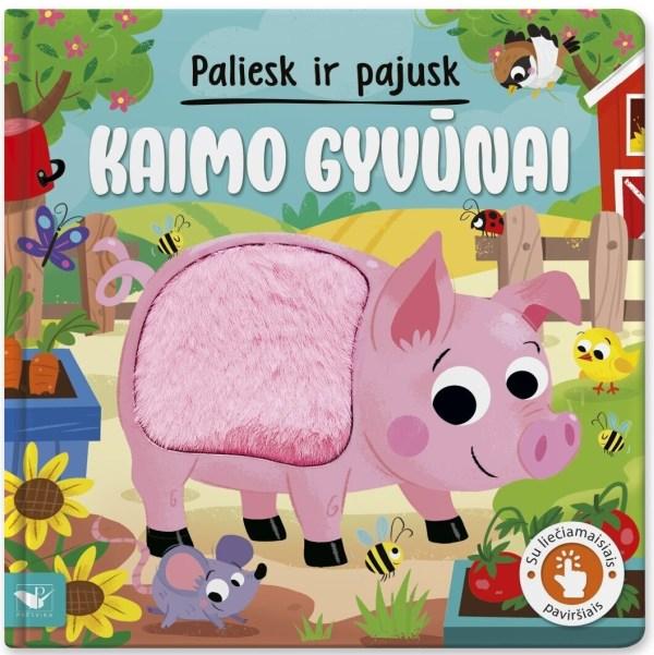 Paliesk ir pajusk. Kaimo gyvūnai. Su liečiamaisiais paviršiais
