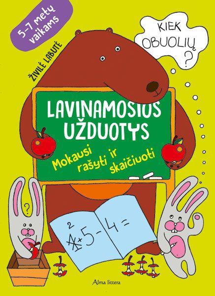 Labutė Ž. Lavinamosios užduotys 5 - 7 metų vaikams